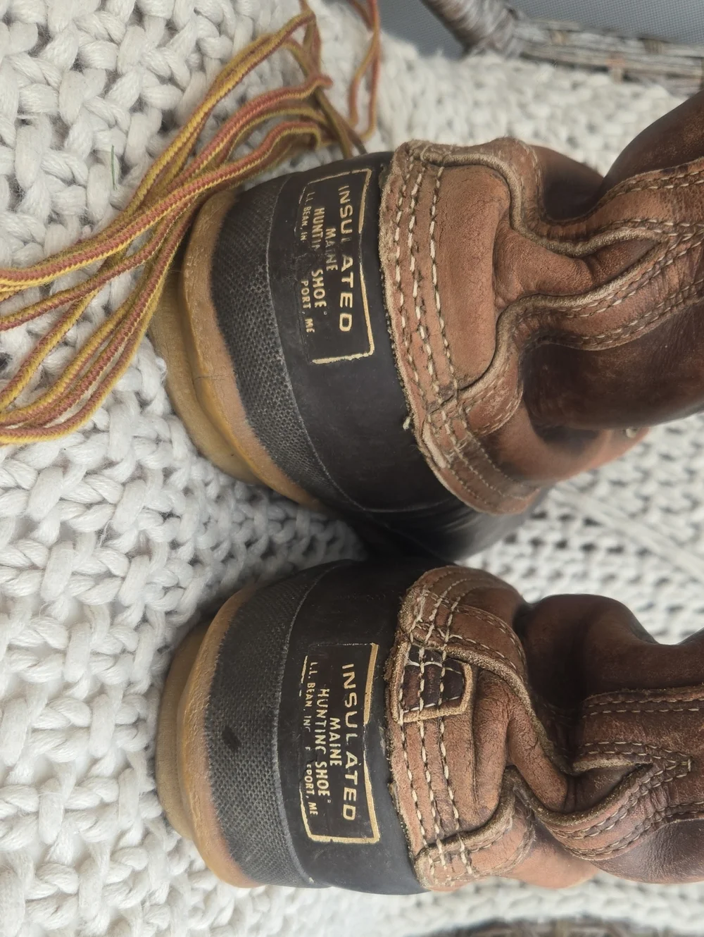 Vintage L.L BEAN DUCK BOOTS SIZE 9
